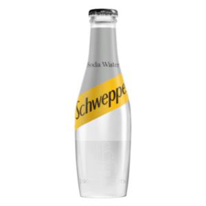 Schweppes Soda Water 24 x 200ml NRB